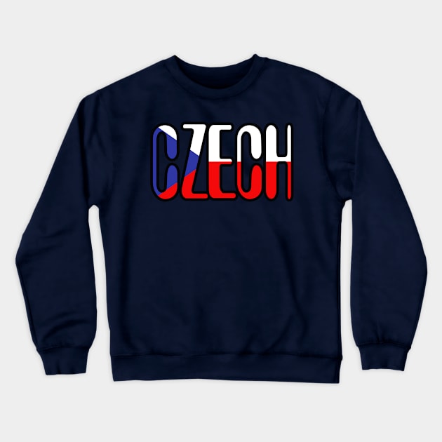 Czech Crewneck Sweatshirt by arashbeathew